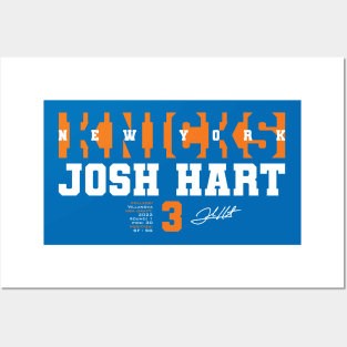 Knicks' Josh Hart Posters and Art